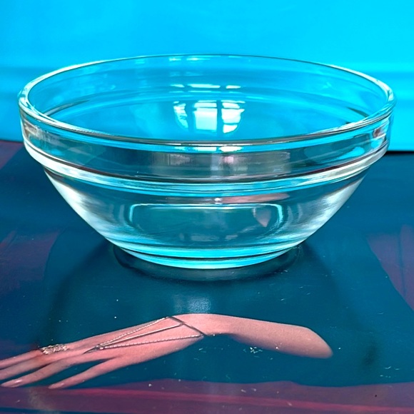 🆕 Set of 4 Small Round Glass Bowls For Dips, Salsa, Sauce, Baking,snacks. - Picture 2 of 5